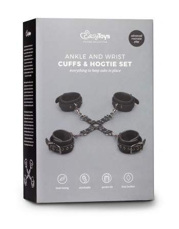 Kit d'attaches Hogtie - Easytoys Fetish Collection