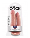 Gode double pénétration 15cm - King Cock