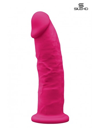 Gode double densité rose 23 cm - Modèle 2