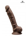 Gode double densité chocolat 23 cm - Modèle 1