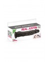 Gode réaliste 21 cm noir  - Real Justin