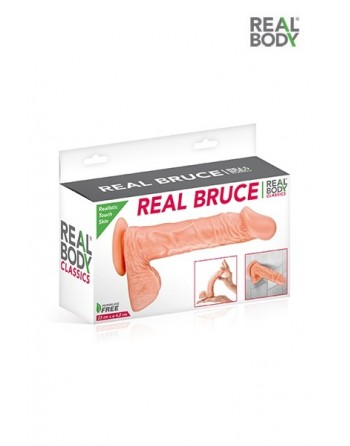 Gode réaliste 23 cm - Real Bruce