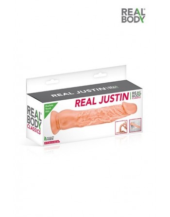 Gode réaliste 21 cm - Real Justin