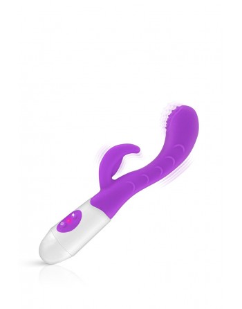 Vibromasseur Rabbit Leola violet - Yoba