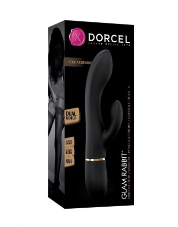 Vibromasseur point G et clitoris Glam Rabbit - Dorcel