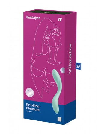 Vibro point G Rrrolling Pleasure menthe - Satisfyer