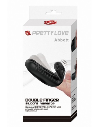 Double doigt vibrant Abbot - Pretty Love