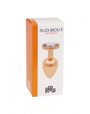 Plug bijou rose gold S - Litolu