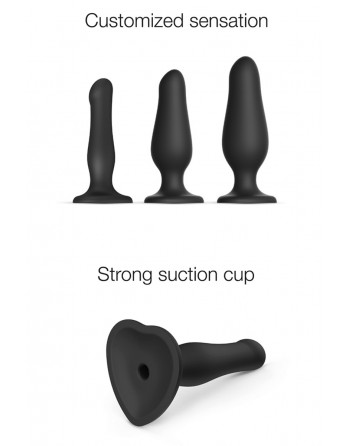 Dildo plug gonflable - Strap-On-Me