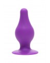 Plug anal double densité violet 10,2 cm - SilexD