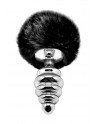 Plug métal Fluffy Twist L noir - Alive