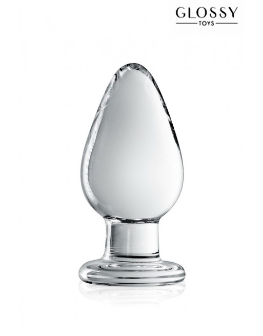 Plug anal verre Glossy Toys n° 25 Clear