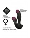 Stimulateur anal vibrant télécommandé unisexe - Black Jamba