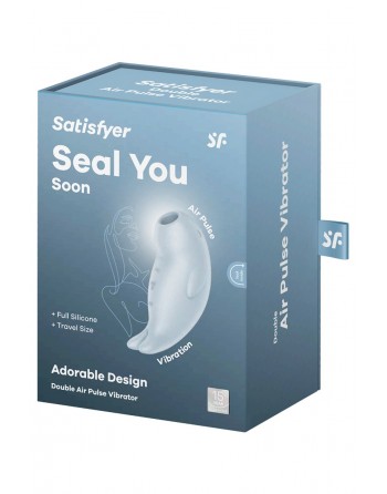 Stimulateur sans contact et vibrant Seal You Soon - satisfyer