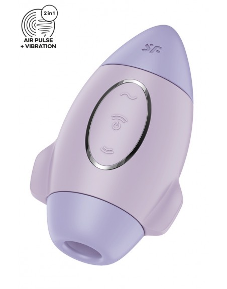 Stimulateur sans contact et vibrant Mission Control - Satisfyer