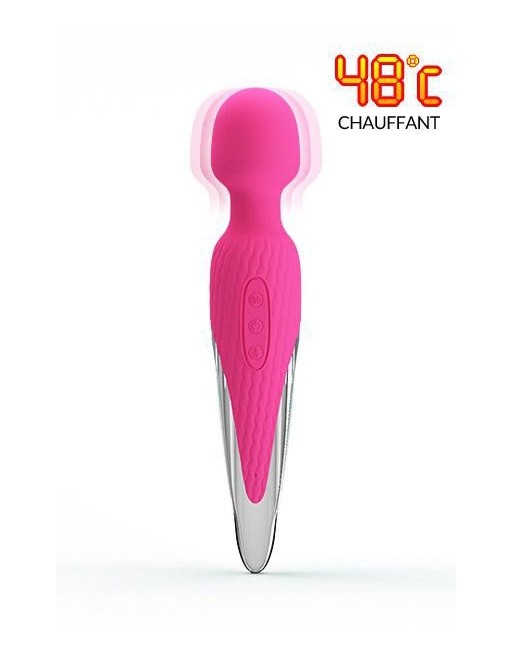 Vibromasseur wand chauffant