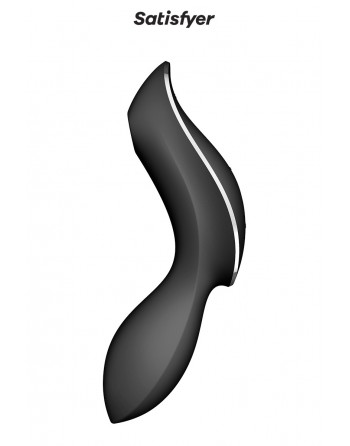 Vibro à air pulsé Curvy Trinity 2 noir - Satisfyer