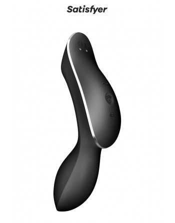 Vibro à air pulsé Curvy Trinity 2 noir - Satisfyer