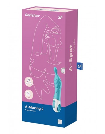 Vibromasseur A-Mazing 2 Turquoise - Satisfyer