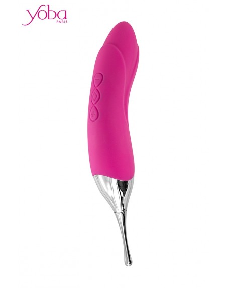 Double stimulateur Accuracy fuchsia - Yoba