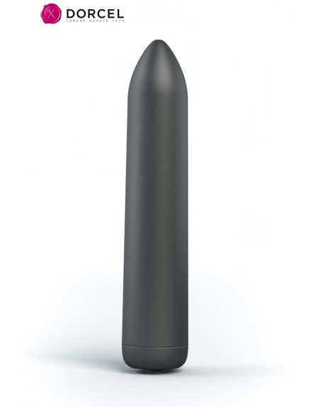 Mini vibro Rocket Bullet noir - Dorcel