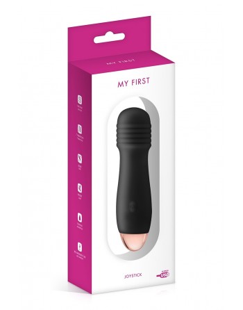 Vibromasseur rechargeable Joystick noir - My First