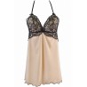 Nuisette en jersey beige V-10539 - Axami