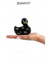 Mini canard vibrant Romance noir et or