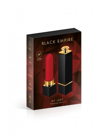 Mini vibro rouge à lèvres My Lady - Black Empire