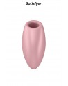 Double stimulateur Cutie Heart rose - Satisfyer