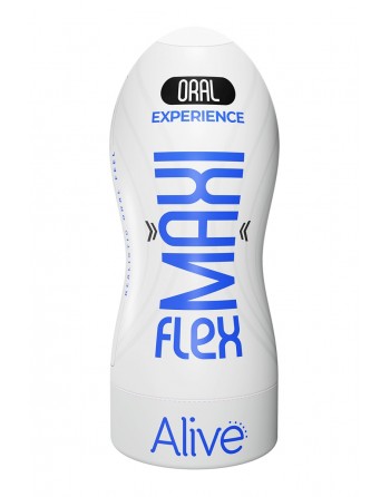 Masturbateur Maxi Flex Oral Experience - Alive