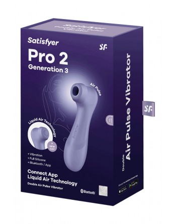 Stimulateur Pro 2 Generation 3 connecté lilas