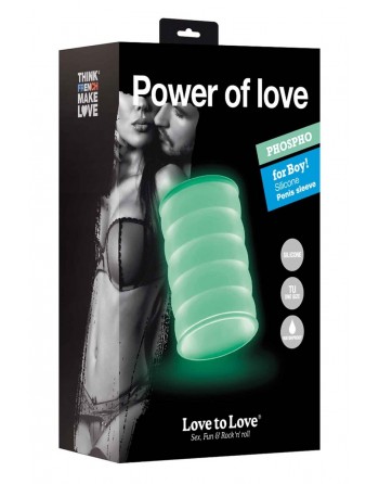 Gaine pour pénis Power of Love Phospho