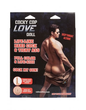 Poupée masculine Cocky Cop Love Doll