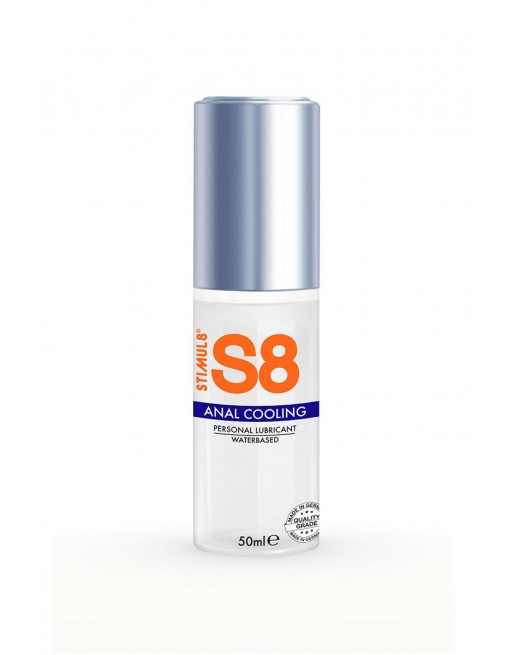 Lubrifiant S8 anal rafraichissant 50ml