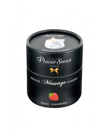 Bougie de massage - Fraise