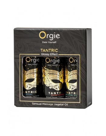 Coffret 3 huiles de massage Sensuel Tantric Collection