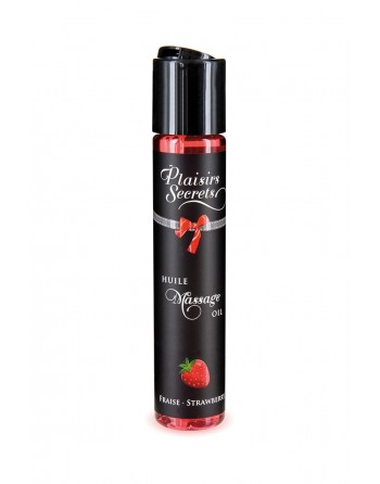 Huile de massage gourmande - Fraise