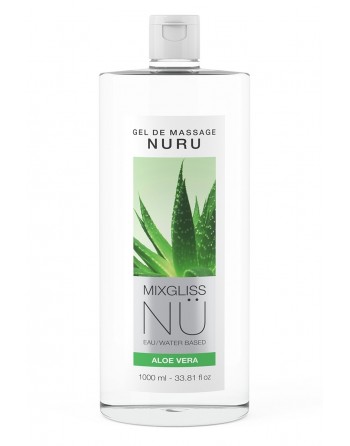 Gel massage Nuru Aloe Vera Mixgliss - 1 litre