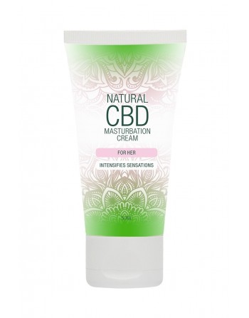 Crème de masturbation Femme - Natural CBD