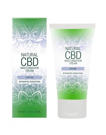 Crème de masturbation Homme - Natural CBD