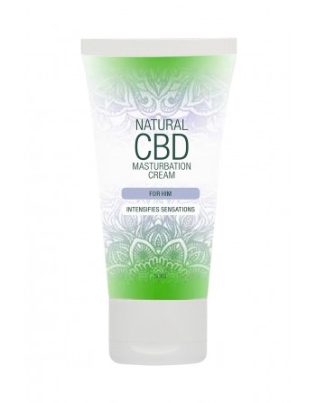 Crème de masturbation Homme - Natural CBD