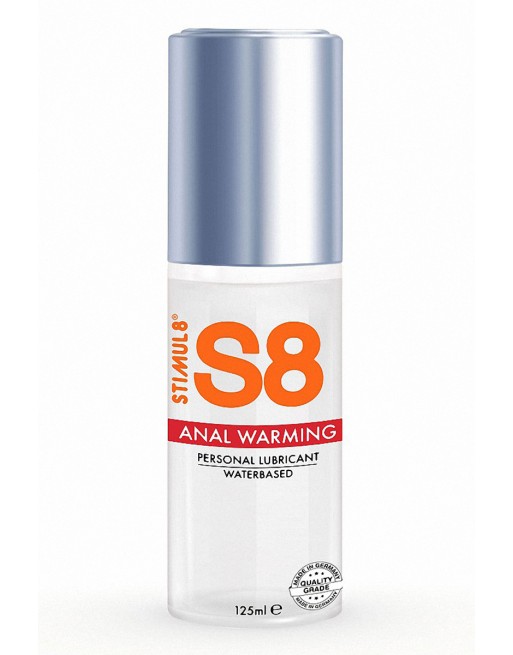 Lubrifiant S8 anal chauffant 125ml