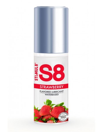 Lubrifiant S8 parfumé fraise 125ml