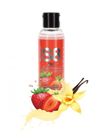 Lubrifiant S8 4 en 1 gout fraise