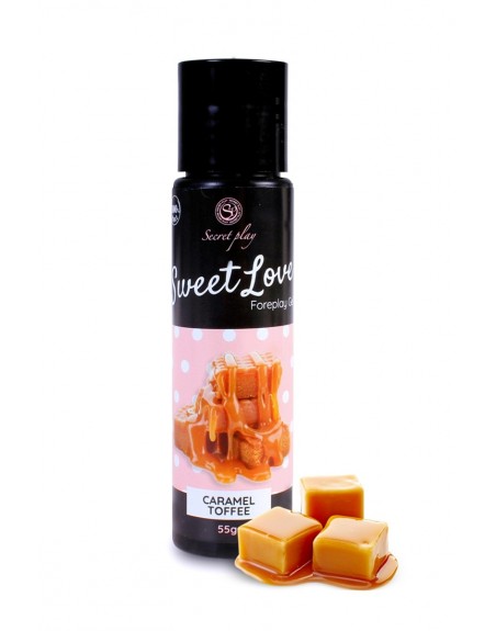 Lubrifiant comestible caramel toffee - 60ml