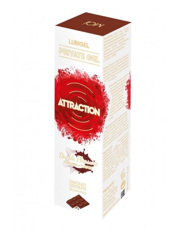 Lubrifiant stimulant chocolat - Attraction