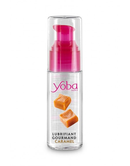 Lubrifiant parfumé caramel 50ml - Yoba