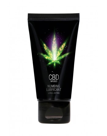 Lubrifiant retardant eau et CBD 50ml