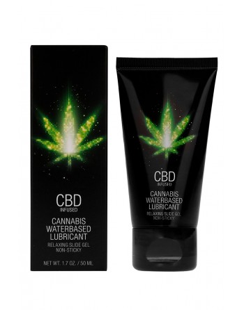 Lubrifiant CBD Eau Cannabis 50ml